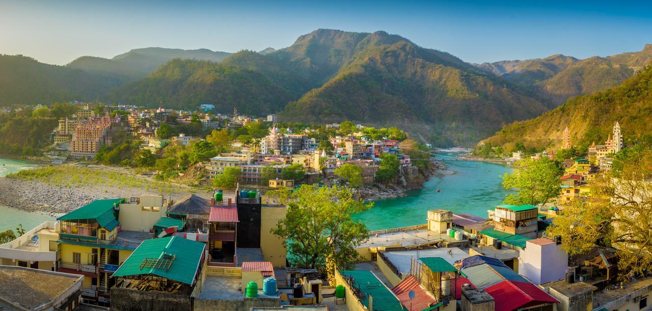 Skyard Rishikesh, Laxman Jhula Hostel Kültér fotó