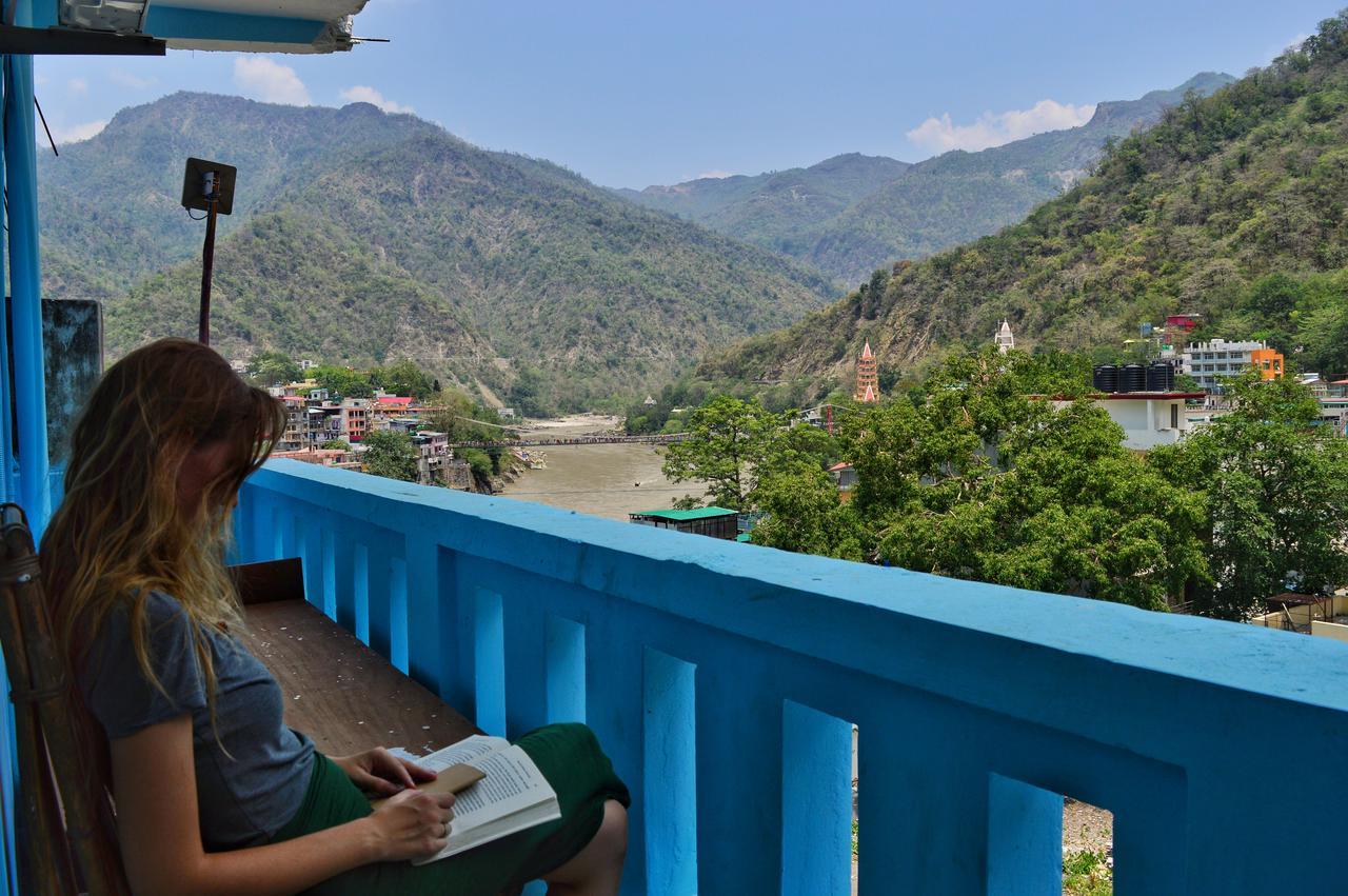 Skyard Rishikesh, Laxman Jhula Hostel Kültér fotó